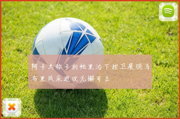 阿卡夫称卡利帕里治下控卫展现马布里风采进攻无懈可击